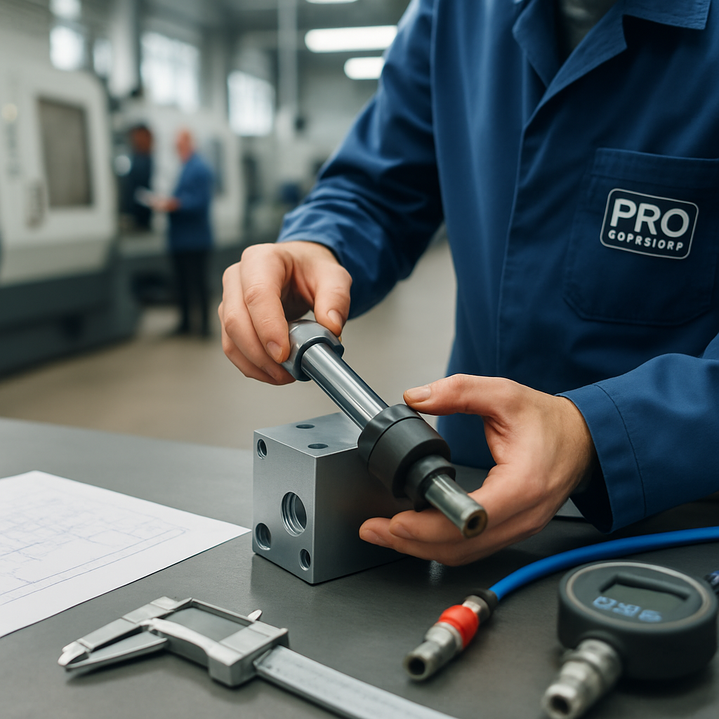 Hydraulik- und Pneumatiksysteme von PRO Großenlüder: Qualität